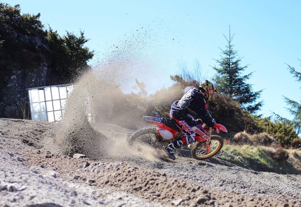 Photo motocross bike